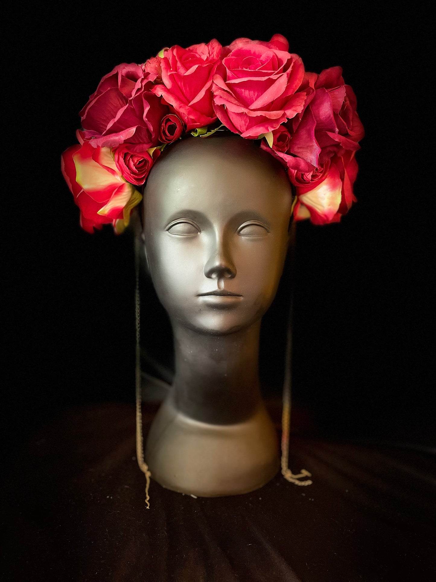 Priestess of the Rose Floral Crown
